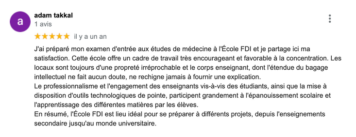 entrée en médecine